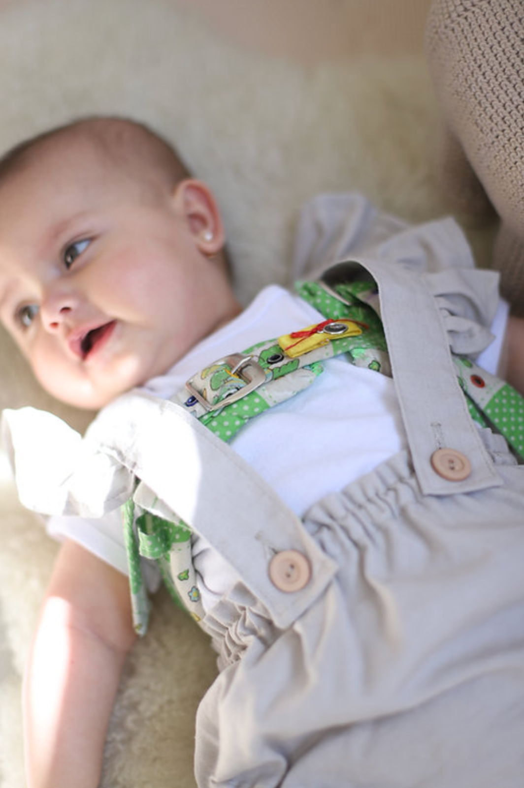 Cubrepañal lino Ana