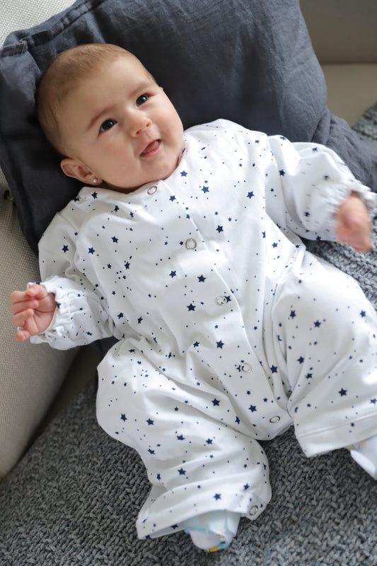 Pijama Largo Algodón Sofía con broches image 1