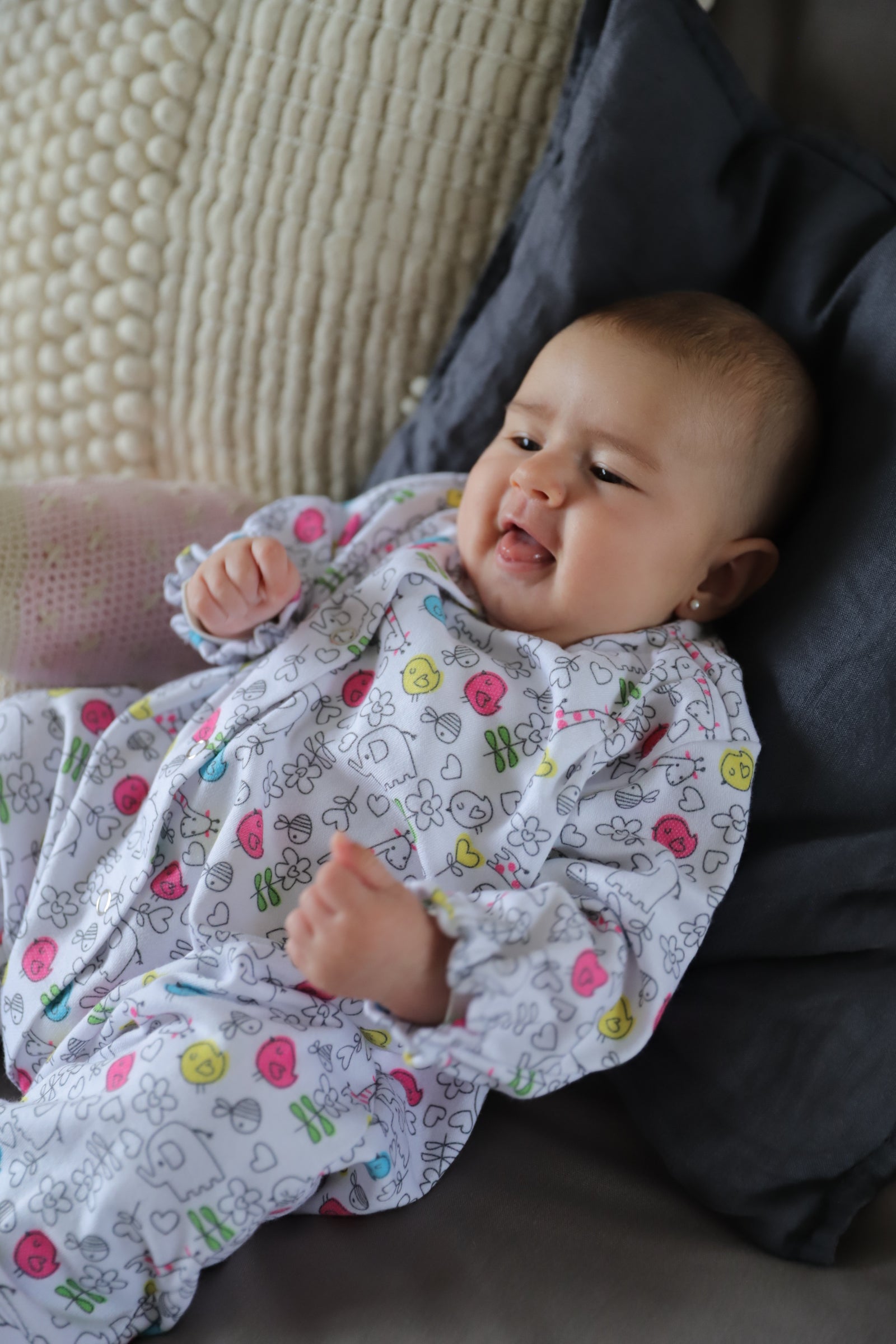 Pijama Largo Algodón Sofía con broches image 7