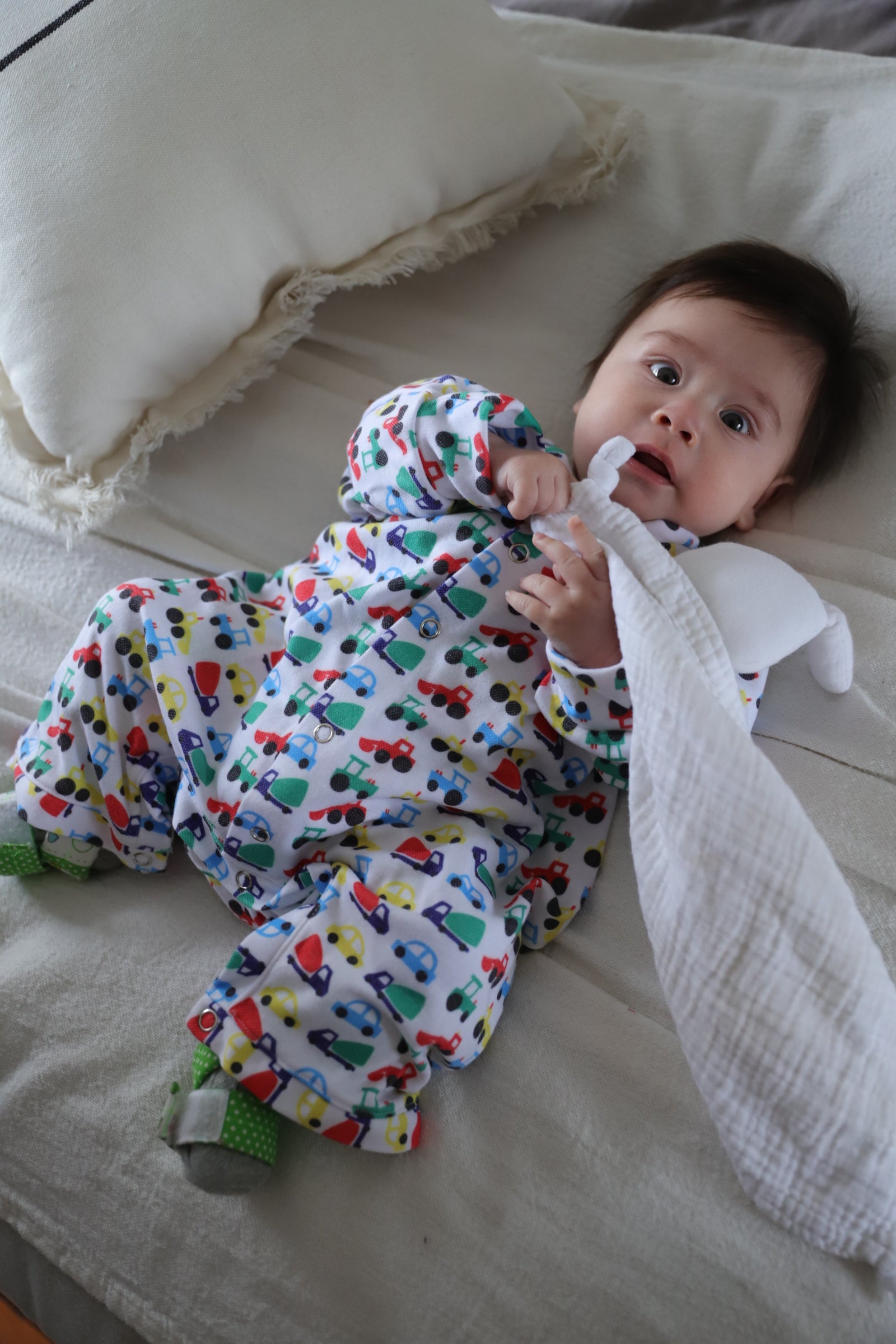 Pijama Largo Algodón Sofía con broches image 5