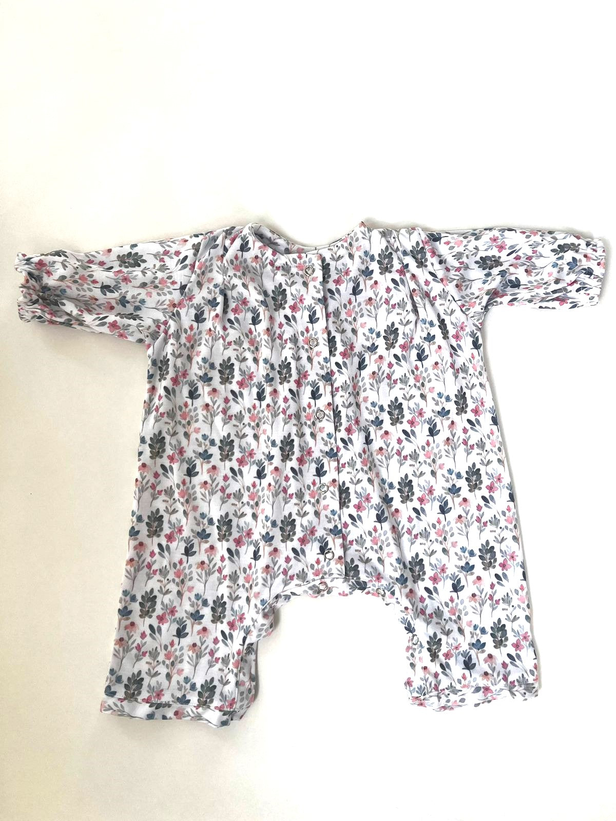 Pijama Largo Algodón Sofía con broches image 12