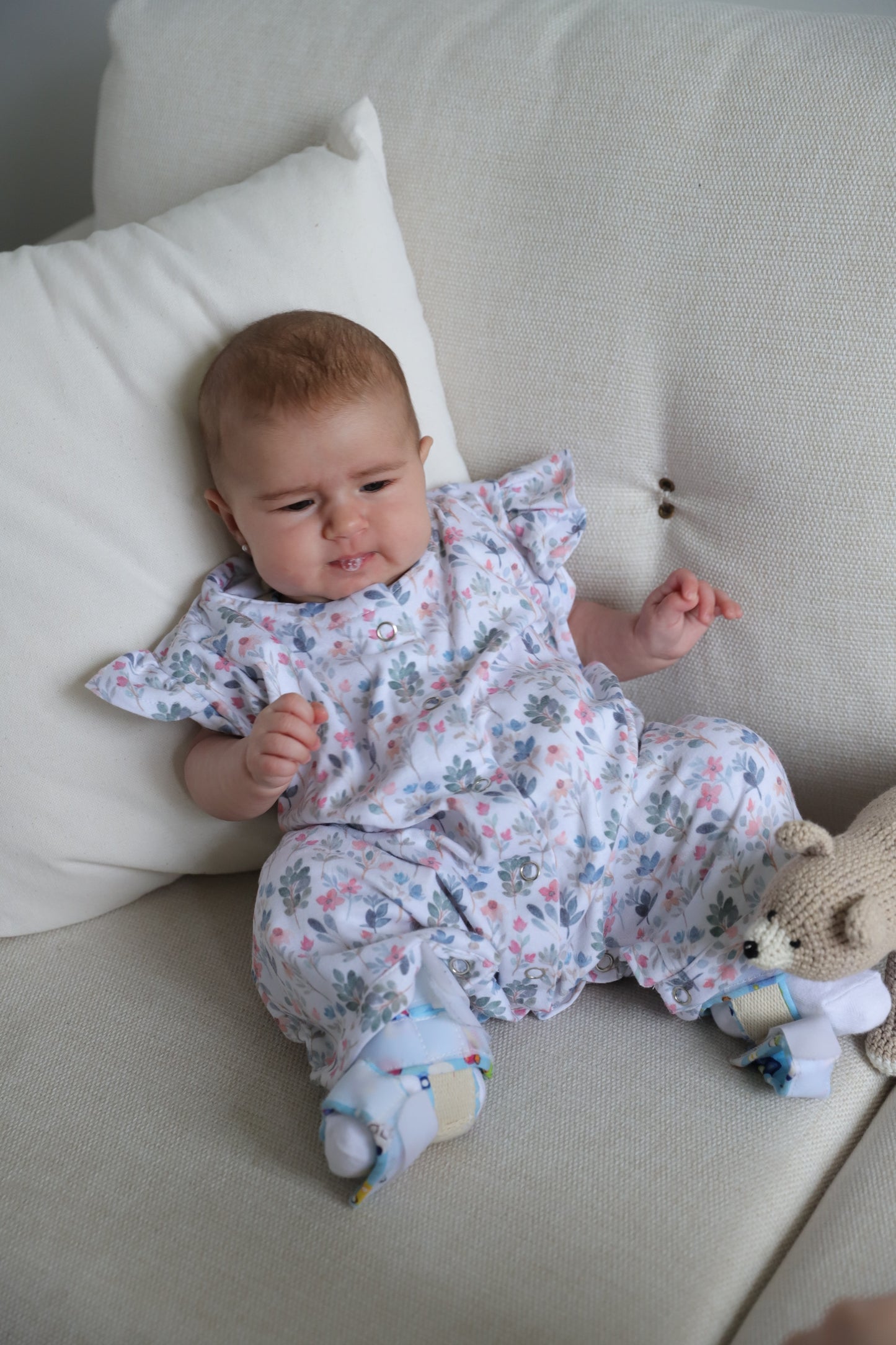 Pijama Corto Sofía con broches image 2