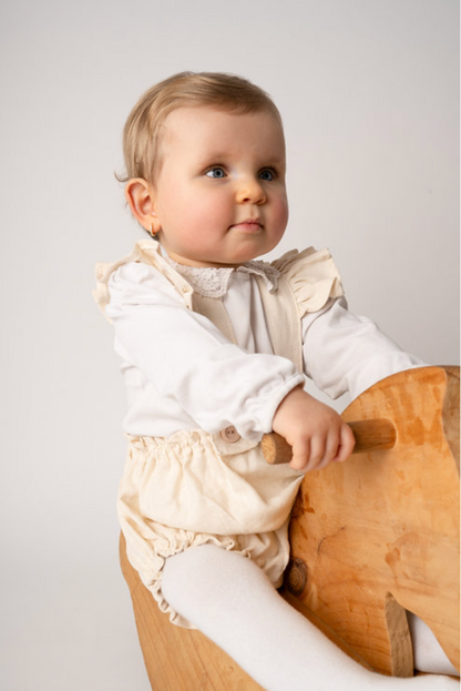 Cubrepañal lino Ana