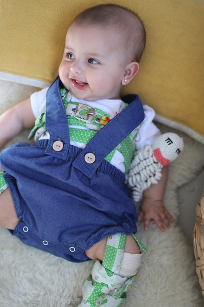 Cubrepañal Mezclilla Laura