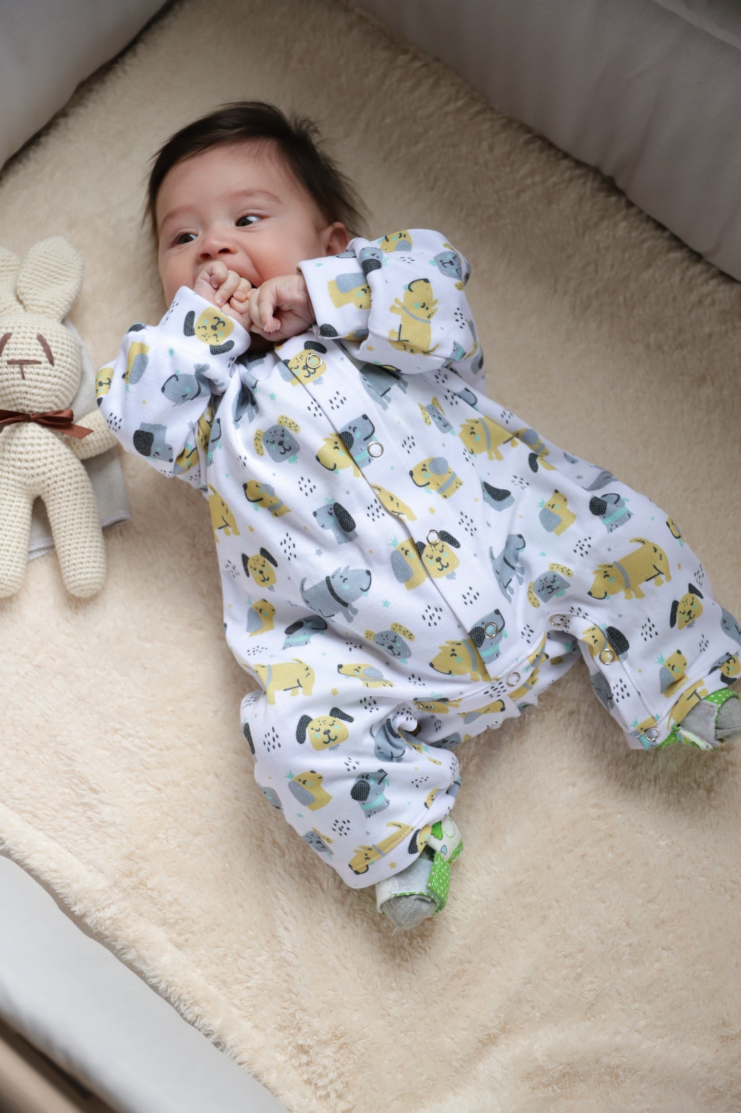 Pijama Largo Algodón Sofía con broches image 10