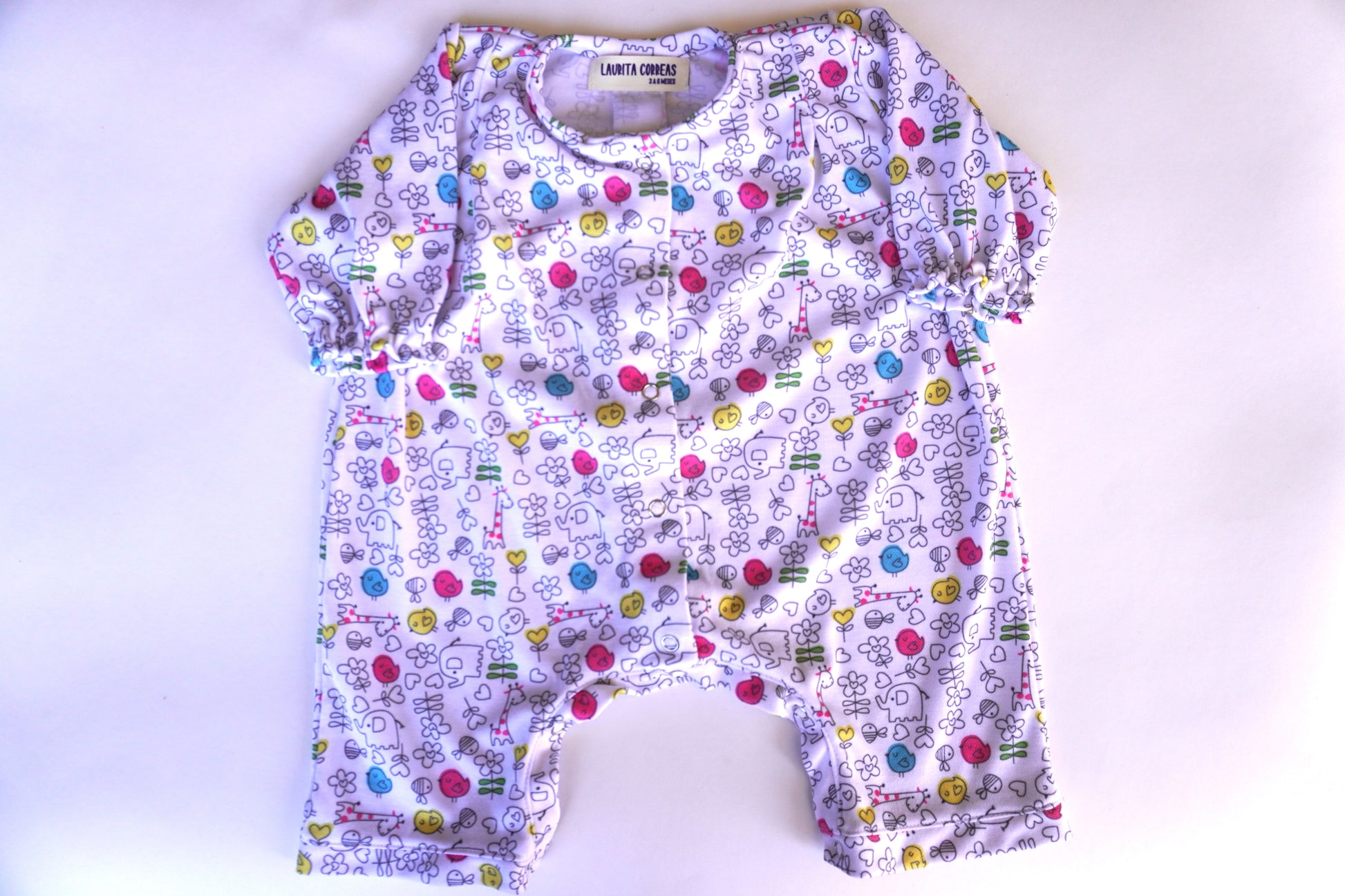 Pijama Largo Algodón Sofía con broches image 8