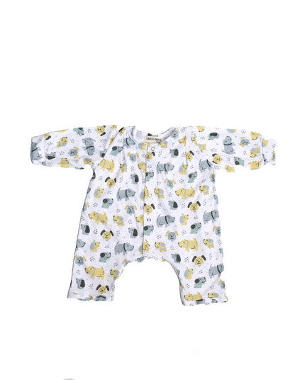 Pijama Largo Algodón Sofía con broches image 0